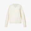 Gregory Purl-knit Cashmere Jumper -Whistlkes Style R04109119 OFFWHITE M