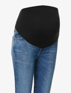 CITIZENS OF HUMANITY Emmanuelle Flared-leg High-rise Stretch-denim Maternity Jeans -Whistlkes Style R04115912 HIGHBALL ALT02