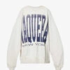 Logo-print Oversized Cotton Sweatshirt