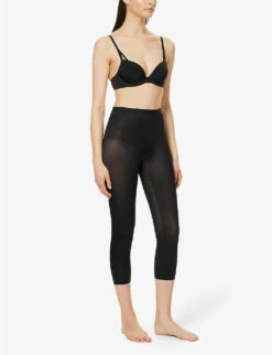 Spanx Thinstincts® 2.0 High-rise Stretch-woven Leggings -Whistlkes Style R04126683 VERYBLACK ALT01