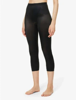 Spanx Thinstincts® 2.0 High-rise Stretch-woven Leggings -Whistlkes Style R04126683 VERYBLACK ALT02