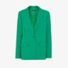 Whistles Selma Boyfriend-fit Stretch-woven Blazer