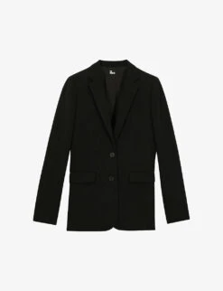 THE KOOPLES Straight-fit Stretch-crepe Blazer