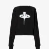 Vivienne Westwood Athletic Logo-pattern Cotton-jersey Jumper