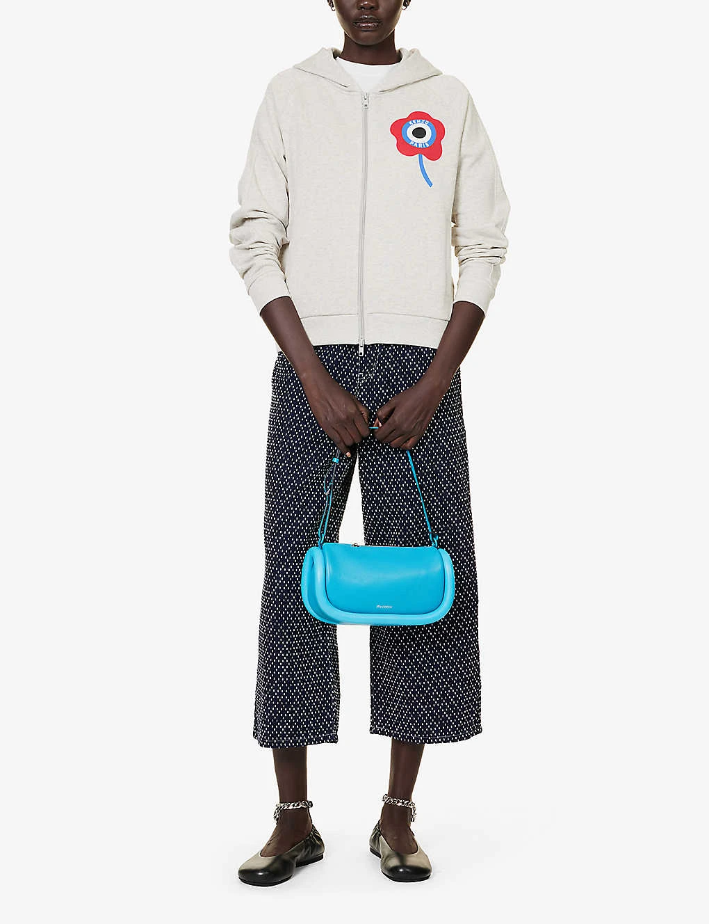 Kenzo Target Branded-print Cotton Hoody 4 Kenzo Target Branded-print Cotton Hoody - Image 2