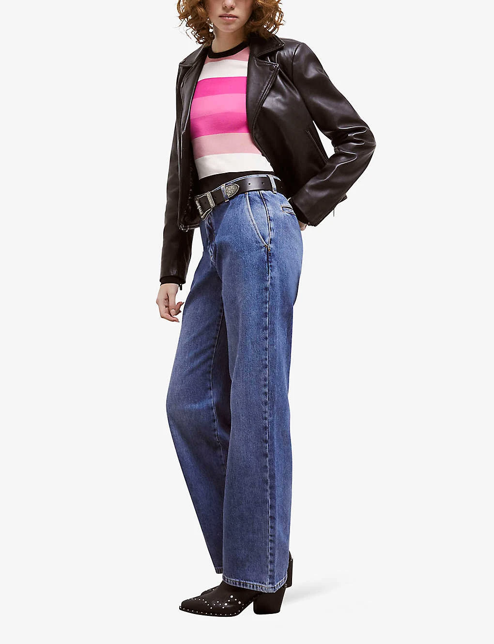 THE KOOPLES Striped Slim-fit Stretch-knit Jumper 4 THE KOOPLES Striped Slim-fit Stretch-knit Jumper - Image 2