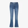 FRAME Le Crop Mini Boot Bootcut Mid-rise Stretch-denim Jeans -Whistlkes Style R04146391 SAMSON M