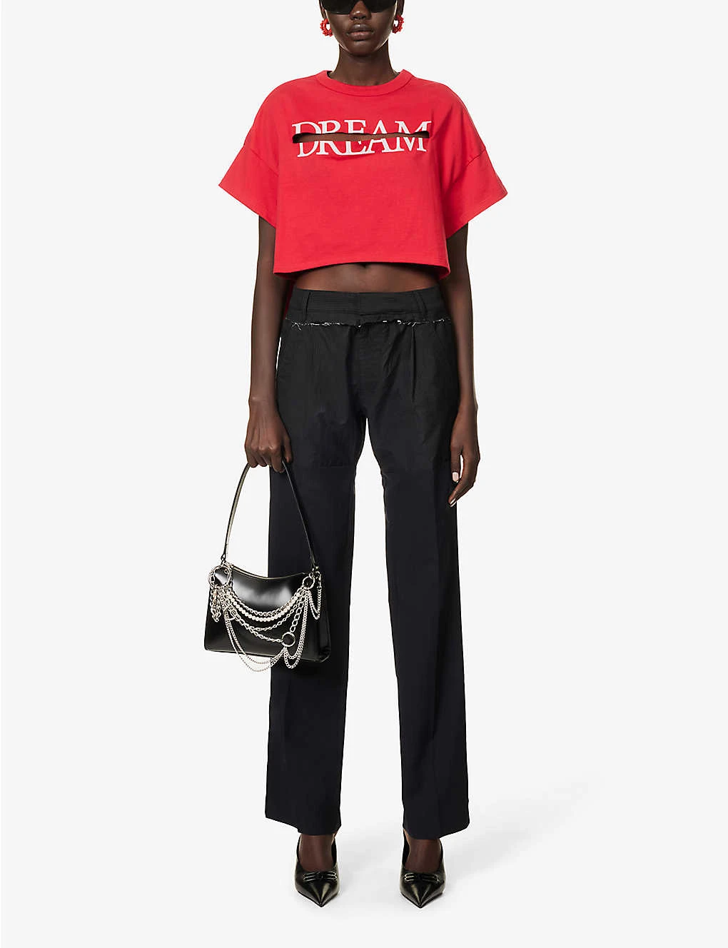 Deconstructed Straight-leg Mid-rise Upcycled Trousers 4 Deconstructed Straight-leg Mid-rise Upcycled Trousers - Image 2