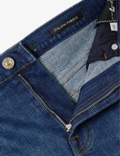 7 For All Mankind Modern Dojo Flared High-rise Stretch-denim Jeans -Whistlkes Style R04152108 SLIMILLUSIONLITTLESTR ALT06