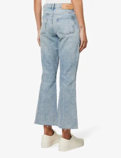 7 For All Mankind Betty Boot Bootcut Mid-rise Stretch-denim Jeans -Whistlkes Style R04152112 ODETO ALT03