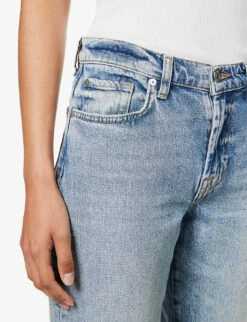 7 For All Mankind Betty Boot Bootcut Mid-rise Stretch-denim Jeans -Whistlkes Style R04152112 ODETO ALT04