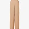 THEORY Wide-leg Elasticated-waist Woven Trousers