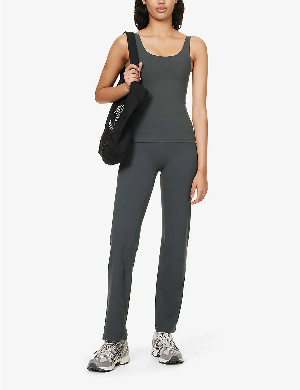 Yoga Flared-leg High-rise Stretch-woven Leggings 4 Yoga Flared-leg High-rise Stretch-woven Leggings - Image 2