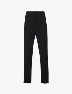 Max Mara Sevres Straight-leg Mid-rise Stretch-woven Blend Trousers