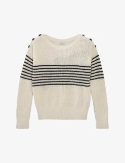 Ikks Striped Cotton-blend Jumper