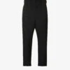Tapered High-rise Wool Trousers 2 Tapered High-rise Wool Trousers -Whistlkes Style R04158025 BLACK M