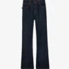 Zadig & Voltaire Emile Wide-leg Mid-rise Stretch-denim Jeans