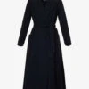 Paolore Belted Regular-fit Wool Coat -Whistlkes Style R04167364 MIDNIGHTBLUE M
