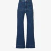 St Monica Flared High-rise Organic Denim-blend Jeans -Whistlkes Style R04167930 VINTAGE95 M