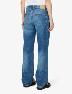 Niagra Straight-leg Mid-rise Organic And Recycled Denim-blend Jeans -Whistlkes Style R04167937 VINTAGE62 ALT03