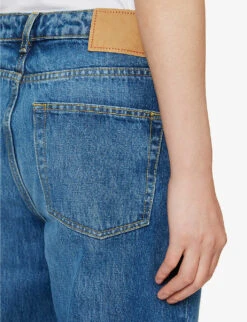 Niagra Straight-leg Mid-rise Organic And Recycled Denim-blend Jeans -Whistlkes Style R04167937 VINTAGE62 ALT04