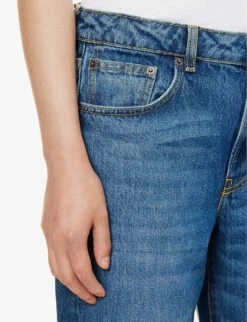 Niagra Straight-leg Mid-rise Organic And Recycled Denim-blend Jeans -Whistlkes Style R04167937 VINTAGE62 ALT05