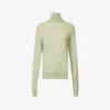 Jil Sander Turtleneck Silk, Cashmere And Wool-blend Jumper