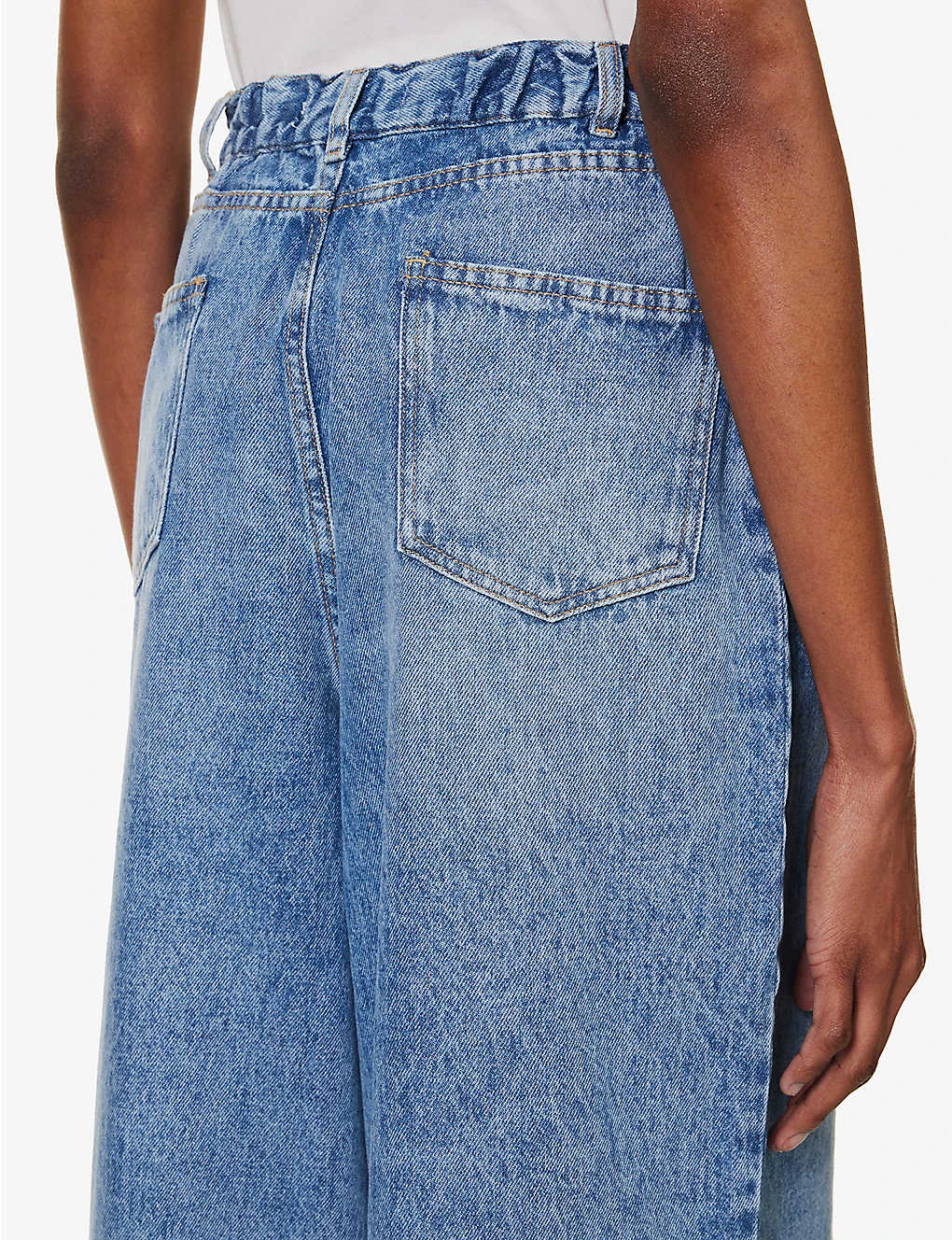 Sasha Wide-leg Mid-rise Denim Jeans 8 Sasha Wide-leg Mid-rise Denim Jeans - Image 6