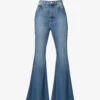Regular-fit Flare-leg High-rise Jeans -Whistlkes Style R04179394 BLEUVINTAGE M