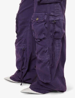 Fern Wide-leg Mid-rise Jeans -Whistlkes Style R04189008 PURPLE ALT04