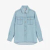 CLAUDIE PIERLOT Calisto Loose-fit Long-sleeve Woven Shirt