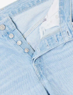 Levis 501 Straight-leg High-rise Jeans 15 Levis 501 Straight-leg High-rise Jeans -Whistlkes Style R04191351 CHEERCAMP ALT06