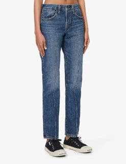 Levis Middy Regular-fit Mid-rise Straight-leg Jeans -Whistlkes Style R04191360 NOFILTER ALT02