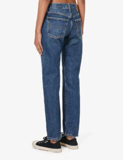 Levis Middy Regular-fit Mid-rise Straight-leg Jeans -Whistlkes Style R04191360 NOFILTER ALT03