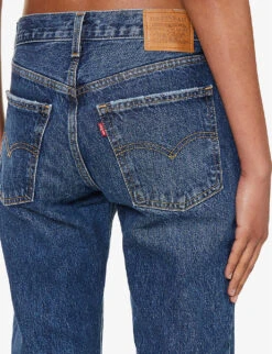 Levis Middy Regular-fit Mid-rise Straight-leg Jeans -Whistlkes Style R04191360 NOFILTER ALT05