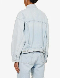 Levis 90s Trucker Relaxed-fit Cotton Denim Jacket -Whistlkes Style R04191390 TOPTIER ALT03