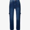 Tool Wide-leg Mid-rise Jeans