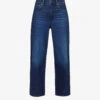 Rag & Bone Andi Wide-leg Mid-rise Stretch-denim Jeans