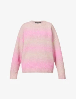 Rag & Bone Holly Striped Knitted Jumper