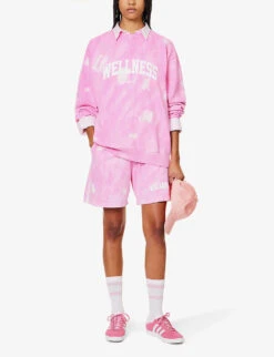 Wellness Tie-dye Cotton-jersey Sweatshirt -Whistlkes Style R04205050 TAFFY ALT01