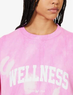 Wellness Tie-dye Cotton-jersey Sweatshirt -Whistlkes Style R04205050 TAFFY ALT04