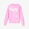 Wellness Tie-dye Cotton-jersey Sweatshirt -Whistlkes Style R04205050 TAFFY M
